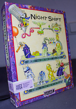 Night Shift von Lucasfilm Games Commodore Amiga Big-Box Nightshift Top Zustand