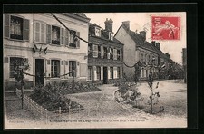 AK Courville, Comice Agricole, Rue Carnot, 1914 
