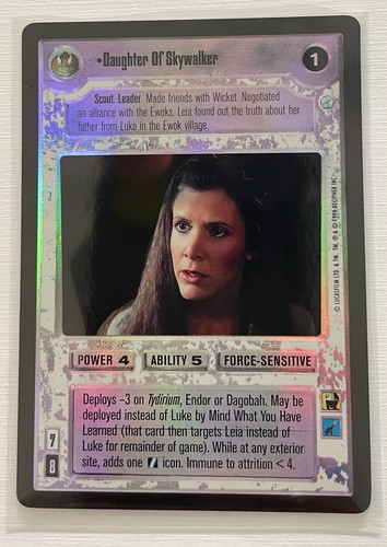 Star wars ccg trading card - ccg,