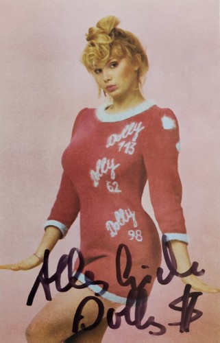 Dolly dollar autogramm - dolly,