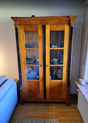 Biedermeier vitrine 1820 - biedermeier, um