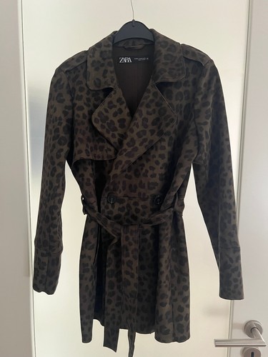 Zara trenchcoat fake wildleder - zara,