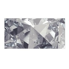 banjado Wandgarderobe Flur Echtglas 80x40cm Garderobe mit 5 Haken graue Facetten