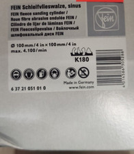 Fein Schleifvlieswalze; sinus Korn 180 Art.Nr. 63721051010
