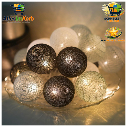 Lichterkette innen 20 led - lichterkette,