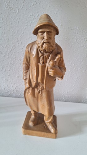 Holzfigur bauer geschnitzte - holzfigur,