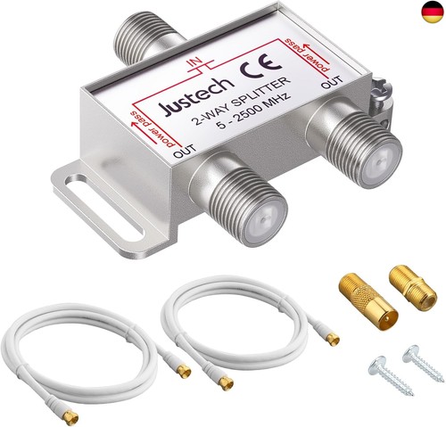 Justech sat verteiler - justech, 2-fach