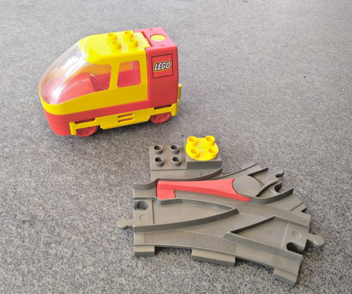 Lego duplo elektrisch lok mit - lok,