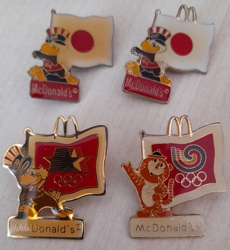 Mcdonalds pinset olympische - mcdonalds,