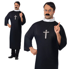 Herren Vikar Priester Kostüm