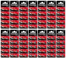 Knopfzellen Uhren-Batterien der Serie AG0...AG13 Camelion Alkaline 10er-Blister