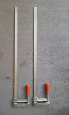 2 XXL Schraubzwingen Schraubstock Bis 80 cm Spannweite unbenutzt