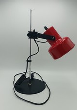 Vintage Schreibtischlampe Rot