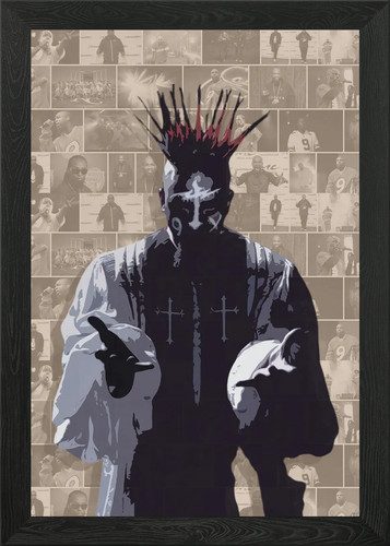 Tech n9ne gerahmtes - n9ne, wandbild