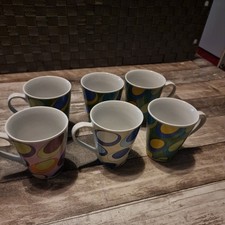 6 x Design Tassen Becher