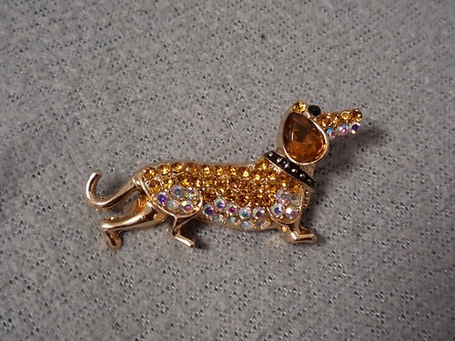Schmuck brosche emaille strass - brosche,