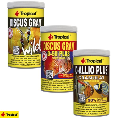 Tropical diskus futter set - tropical,