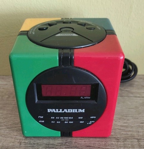 Digitales uhrenradio würfel - digitales,