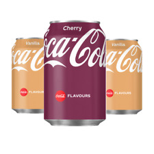Coca Cola Vanilla 2x24, Coca Cola Cherry 1x24 (72 x 0,33l Dosen)