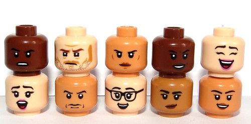 Lego hell dunkel fleisch - hell,