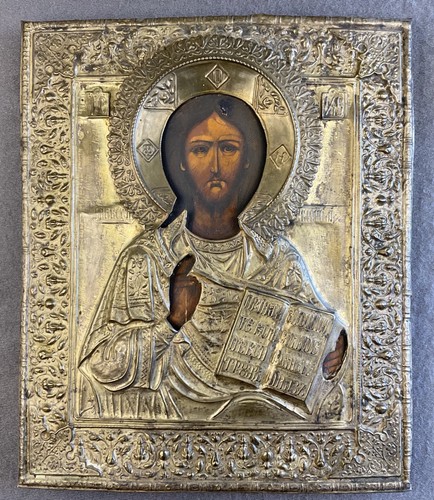 Russische ikone christus - ikone,