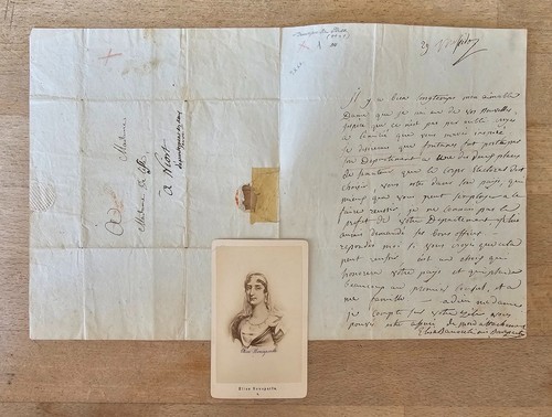 Autograph napoleon elisa - autograph,