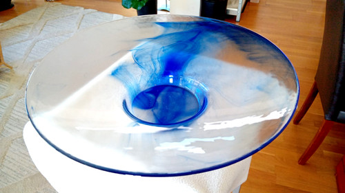 Große glas schale murano - große,