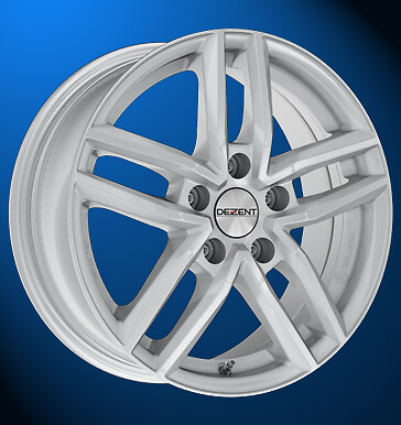 Alufelgen dezent silver - 4x,