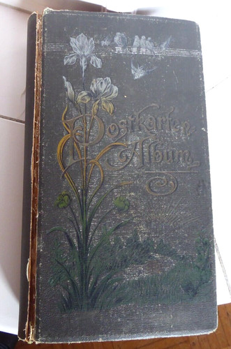 Sehr altes fotoalbum mit - altes,