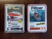 2 Quartette,Motoryachten und Flitzer,beide komplett und Top-Zustand.