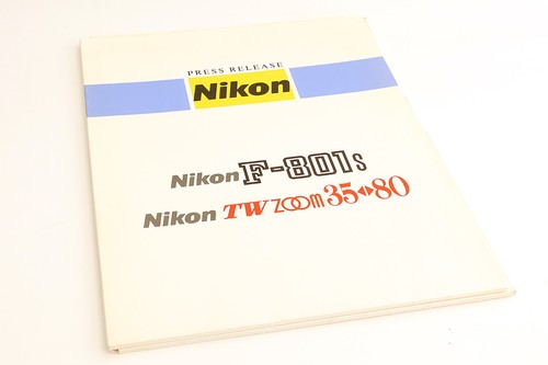 Original nikon press - nikon, release