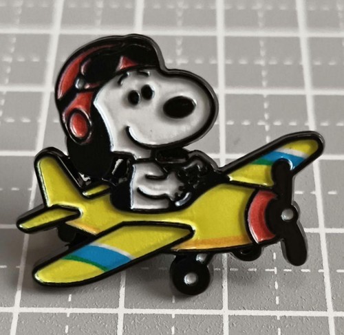 Snoopy flugzeug pin anstecker - snoopy,