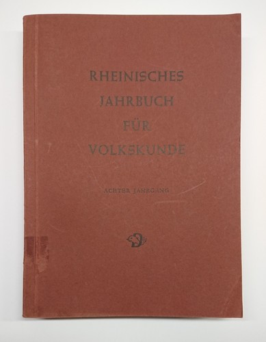 Buch rheinisches jahrbuch - buch,