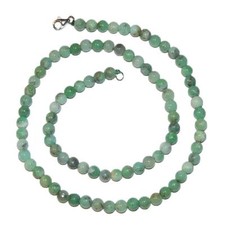 Chrysopras Kette Kugel 5 - 6