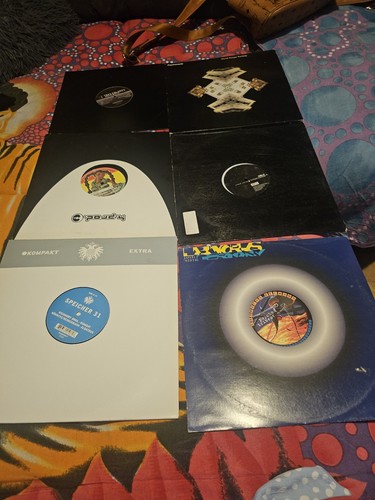 Techno schallplatten - 6,