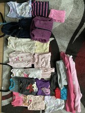 Kinderkleidung Paket Ab 110 Bis 122 für Mädchen Teilweise Warme Kleidung 18teile