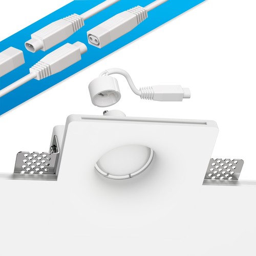 Gips einbaustrahler gids diy - gips,