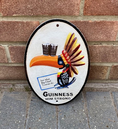 Guinness gusseisen vintage - guinness,