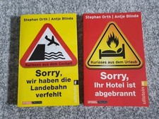 Sorry, wir haben die Landebahn verfehlt+Sorry, Ihr Hotel ist abgebrannt SEHR GUT