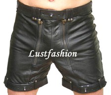 Lederhose kurz schwarz