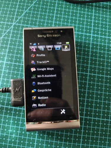 Sony ericsson satio - sony, silber