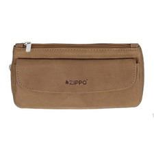 Pfeifentasche 1er ZIPPO Leder