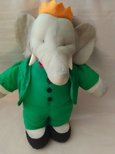 Barbar elefant ballonseide - ballonseide,