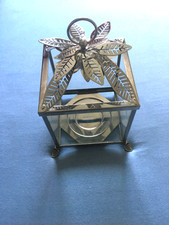 Partylite Duftwachsglashalter Palmblatt