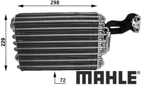 Mahle ae31000s verdampfer für - verdampfer,