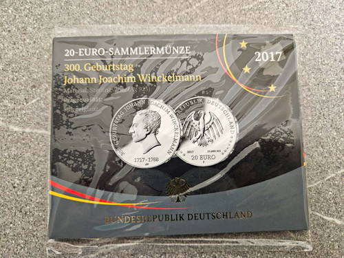 Euro silbermünze 300 jahre - 20,