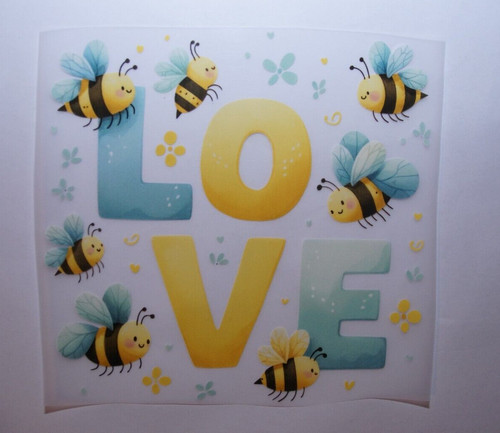 Bügelbild bügelmotiv biene - bügelmotiv,
