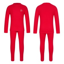 DE Kinder Mädchen Jungen Funktionsunterwäsche Basisebene Thermounterwäsche Warm