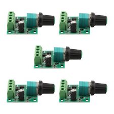 2A PWM Motordrehzahlregler 5er Set Niedervolt DC Dimmer 1 8V bis 12V