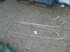 Opel Rekord P2 Limousine Chrom Zierleiste Frontscheibe Heckscheibe Set